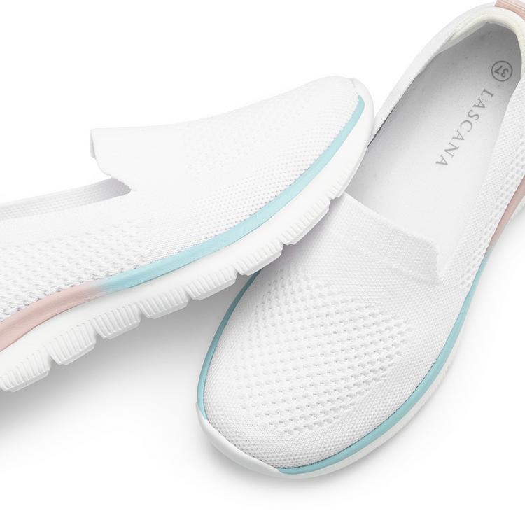 Lascana Lascana Slipper Slipper Damen - wei&szlig;/mehrfarbig - 1 | SportScheck