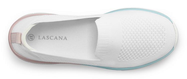 Lascana Lascana Slipper Slipper Damen - wei&szlig;/mehrfarbig - 2 | SportScheck