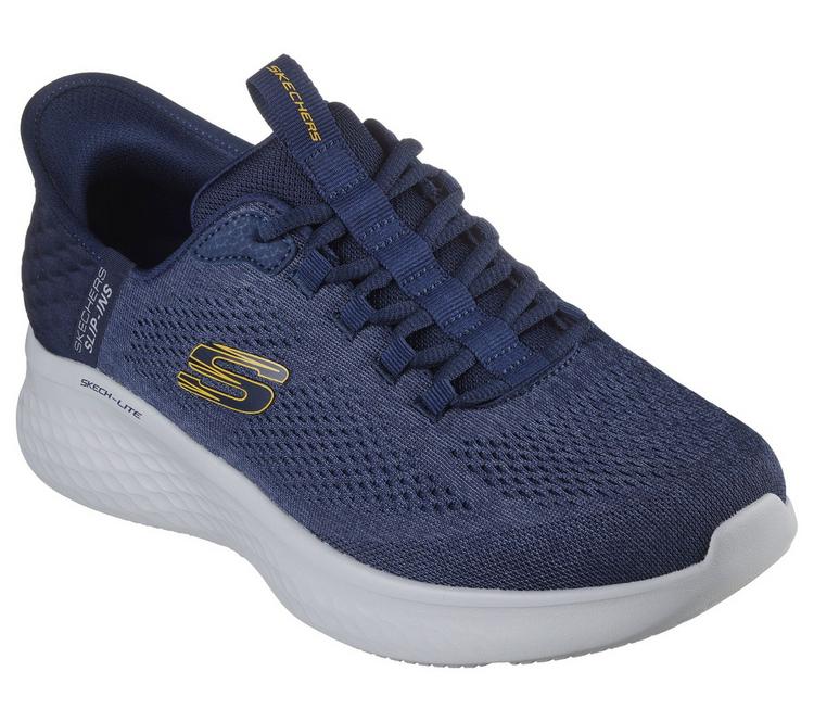 Skechers Skechers SKECH-LITE PRO PRIMEBASE Sneaker Herren - Marineblau / Gelb - 2 | SportScheck