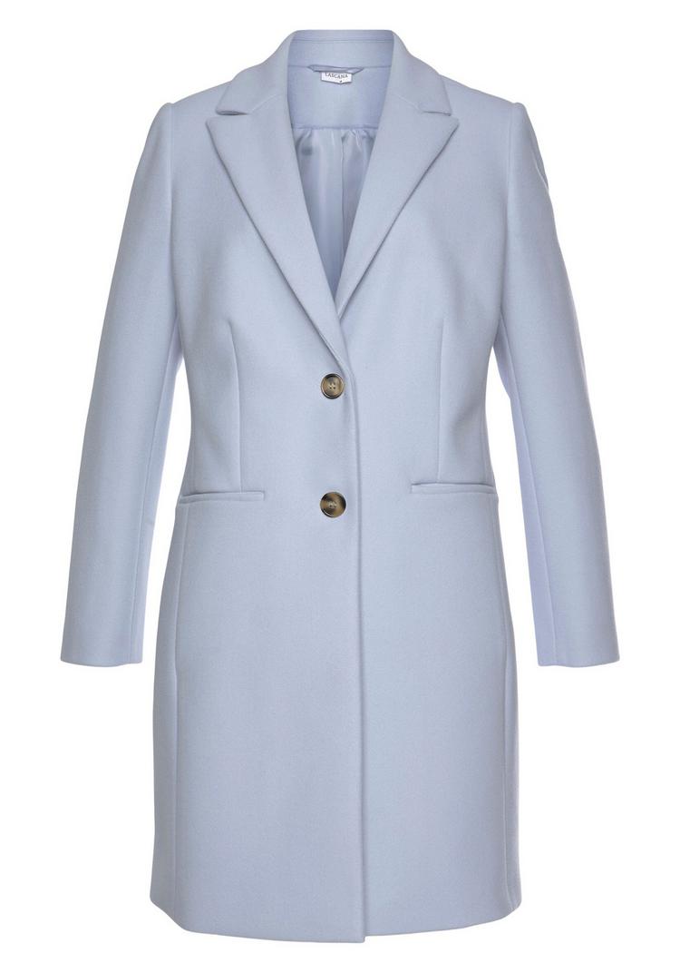 Lascana Lascana Kurzmantel Kurzmantel Damen - bleu - 0 | SportScheck