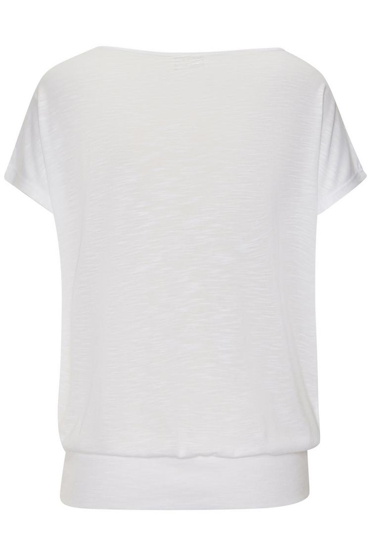 VENICE BEACH VENICE BEACH Rundhalsshirt T-Shirt Damen - wei&szlig;-flieder - 0 | SportScheck