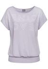 VENICE BEACH Rundhalsshirt T-Shirt Damen - flieder