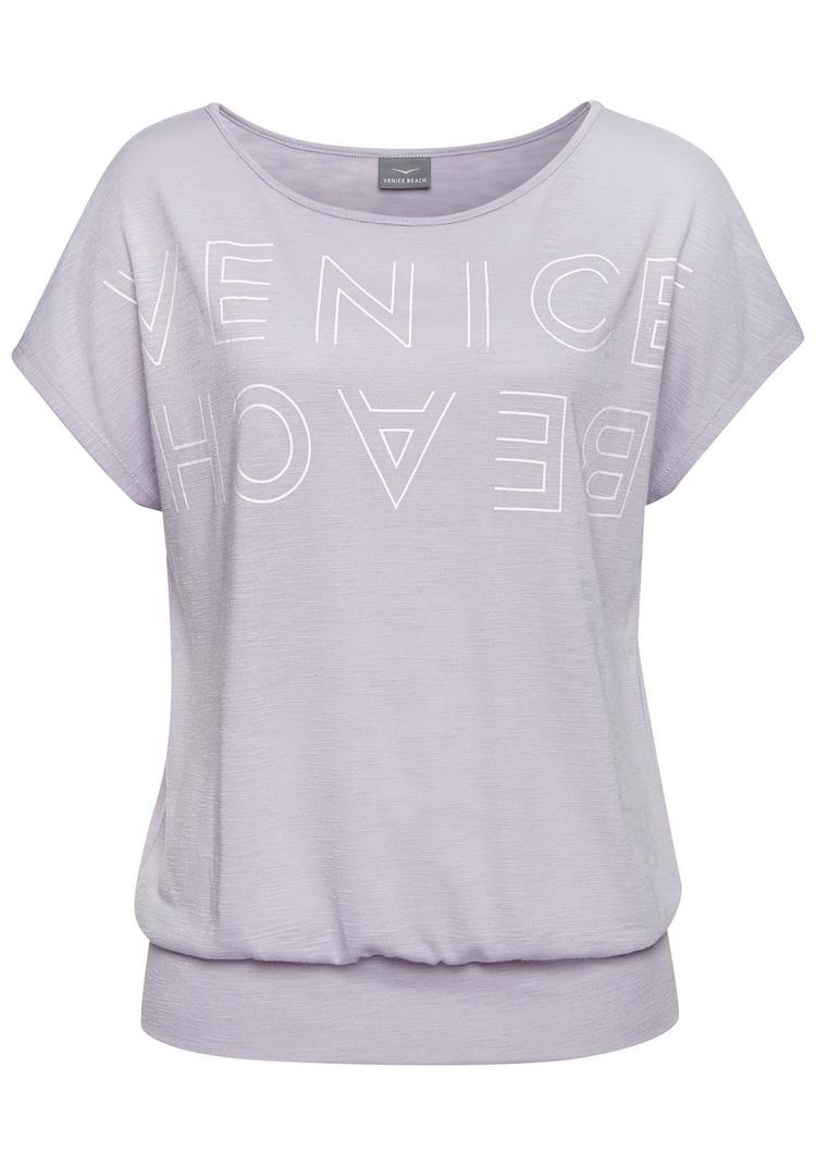 VENICE BEACH VENICE BEACH Rundhalsshirt T-Shirt Damen - flieder - 0 | SportScheck