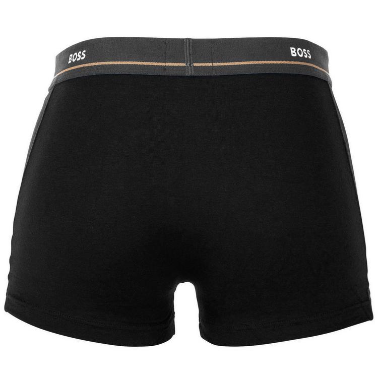 Boss Boss Boxershort Unterhose Herren - Schwarz/Braun/Grau - 9 | SportScheck
