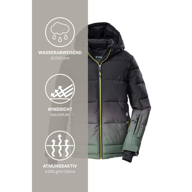 KILLTEC KILLTEC KSW 382 BYS QLTD JCKT Skijacke Jungen - Oliv101 - 4 | SportScheck