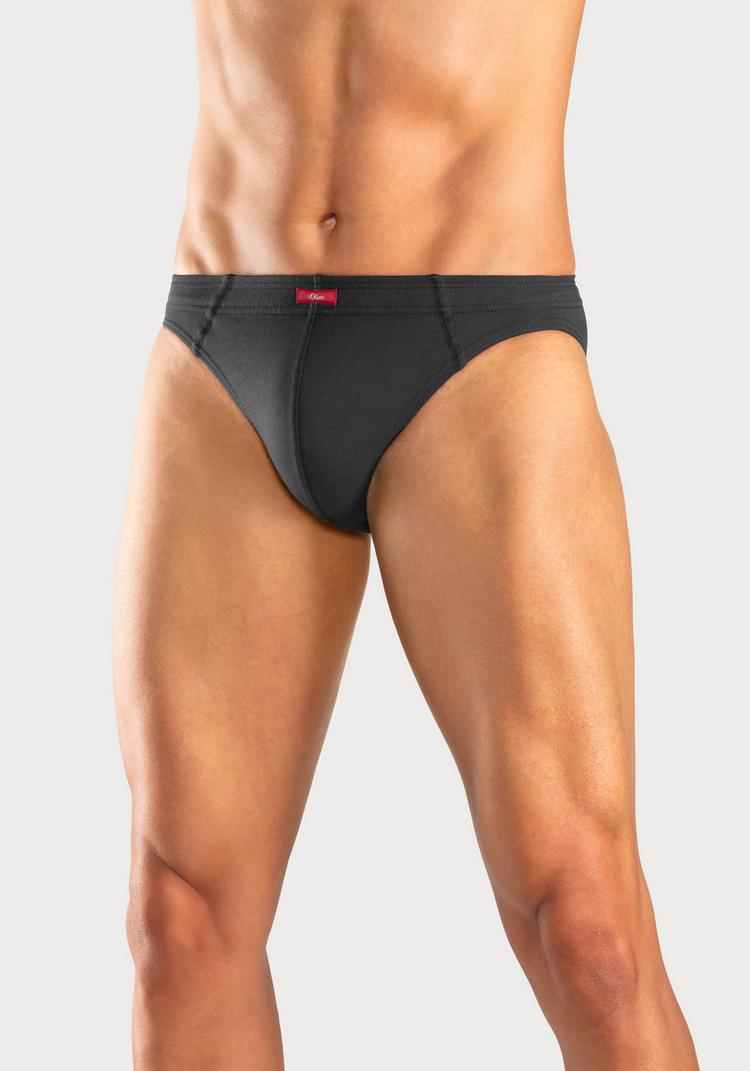S.OLIVER S.OLIVER Slip Unterhose Herren - schwarz, navy, wei&szlig; - 6 | SportScheck
