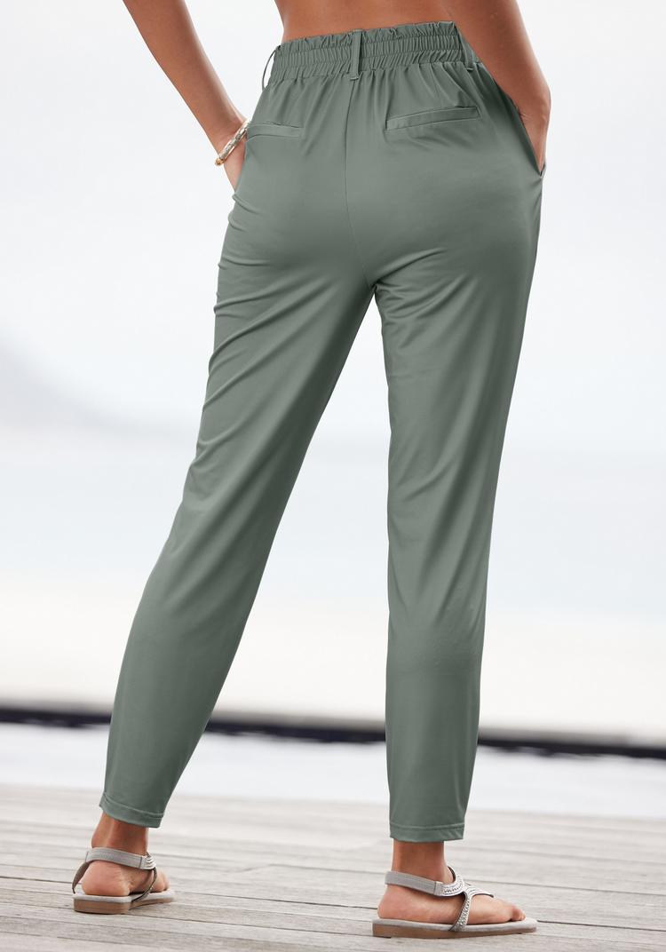 Lascana Lascana Schlupfhose Stoffhose Damen - jade - 0 | SportScheck