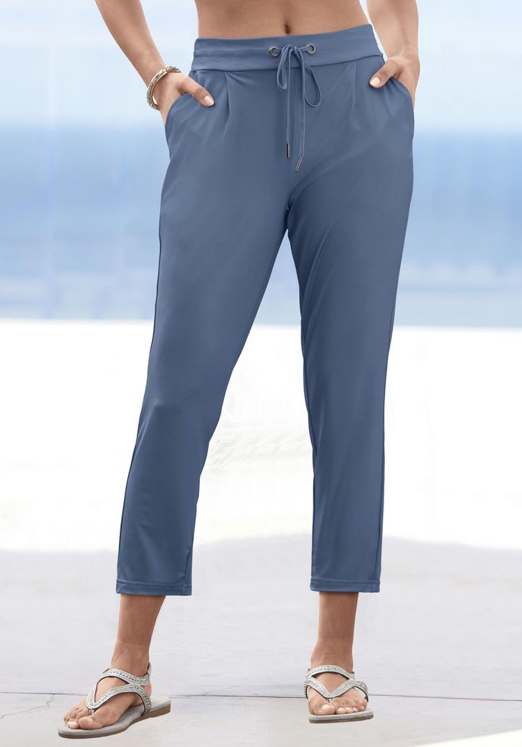 Lascana Lascana Schlupfhose Stoffhose Damen - dunkelblau - 3 | SportScheck