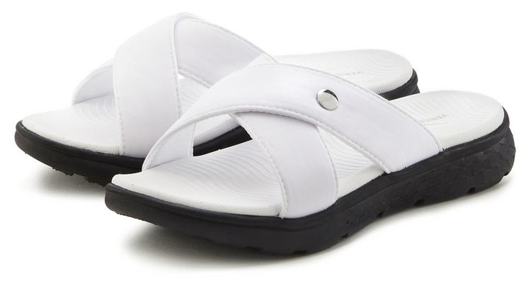 VENICE BEACH VENICE BEACH Badepantolette Badelatschen Damen - wei&szlig; - 0 | SportScheck