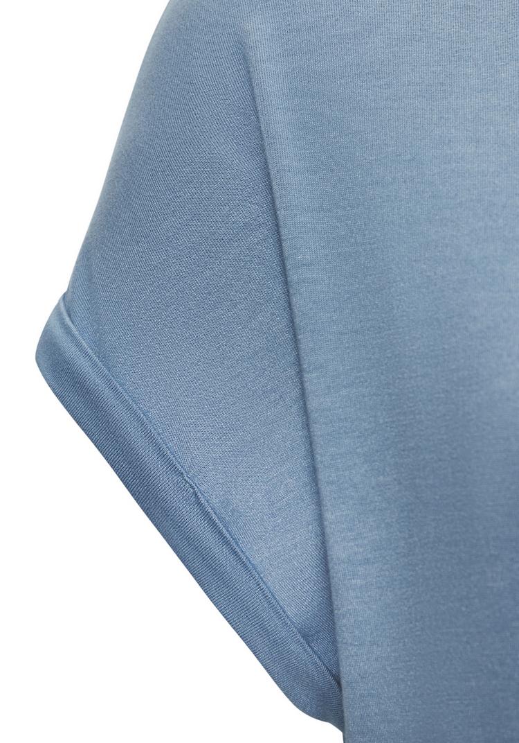 Lascana Lascana Kurzarmshirt T-Shirt Damen - hellblau - 1 | SportScheck