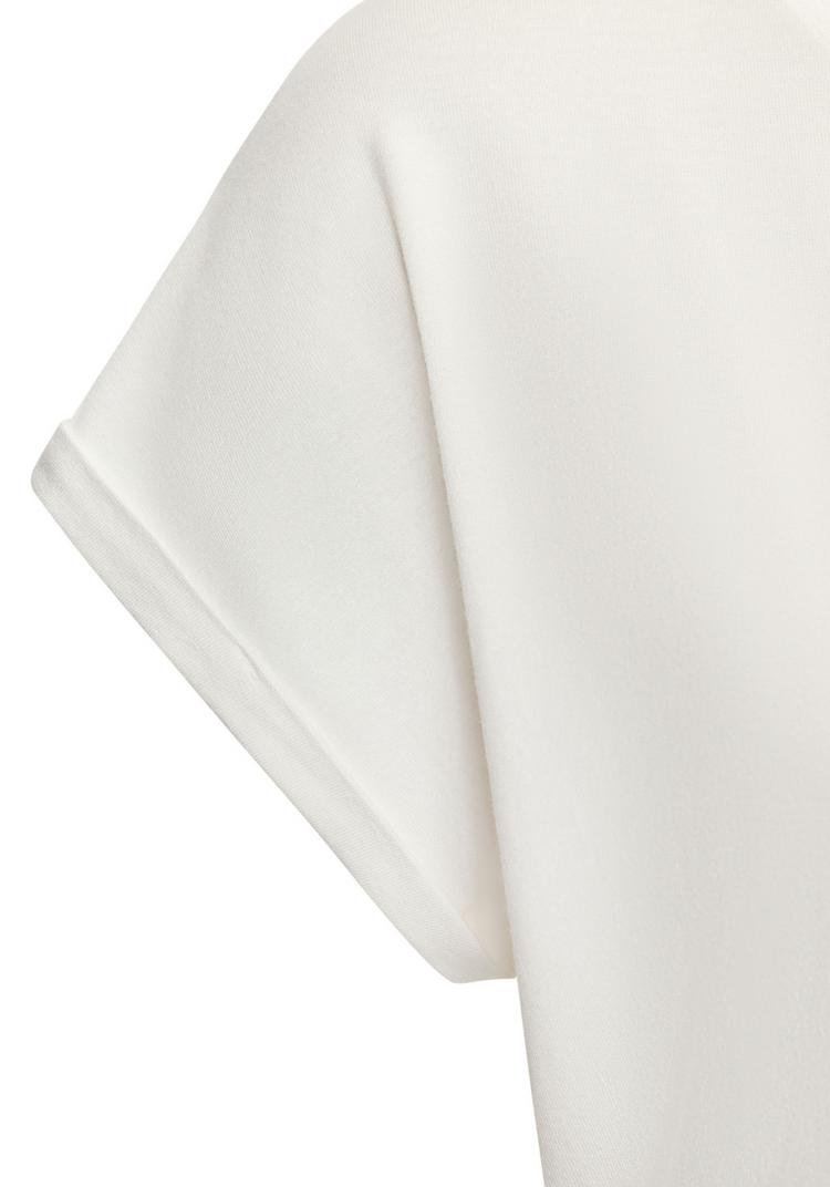 Lascana Lascana Kurzarmshirt T-Shirt Damen - creme - 1 | SportScheck