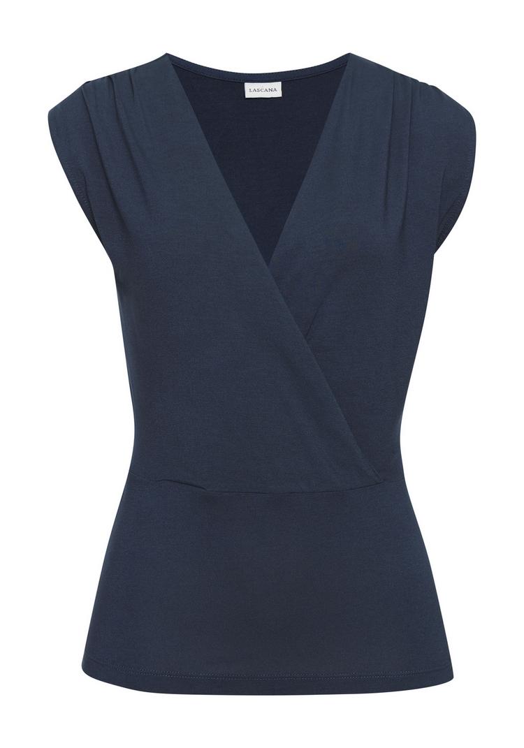 Lascana Lascana Shirttop Funktionsshirt Damen - marine - 0 | SportScheck