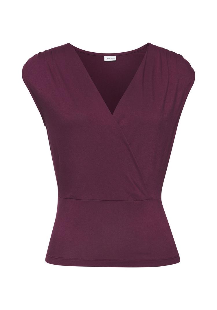 Lascana Lascana Shirttop Funktionsshirt Damen - aubergine - burgunder - 0 | SportScheck