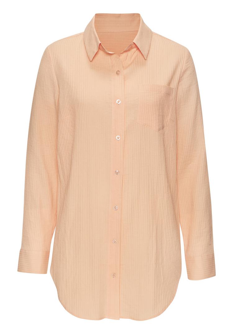 Vivance by Lascana Vivance by Lascana Hemdbluse Kurzarmbluse Damen - apricot - 0 | SportScheck