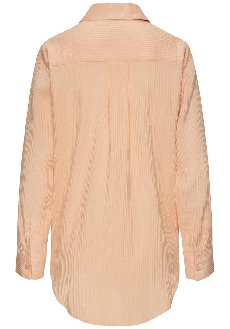 Vivance by Lascana Vivance by Lascana Hemdbluse Kurzarmbluse Damen - apricot - 0 | SportScheck