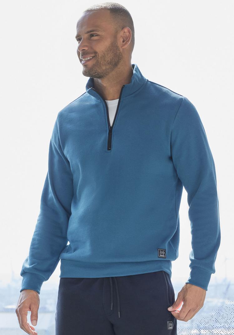John Devin John Devin Sweatshirt Sweatshirt Herren - petrol - 3 | SportScheck
