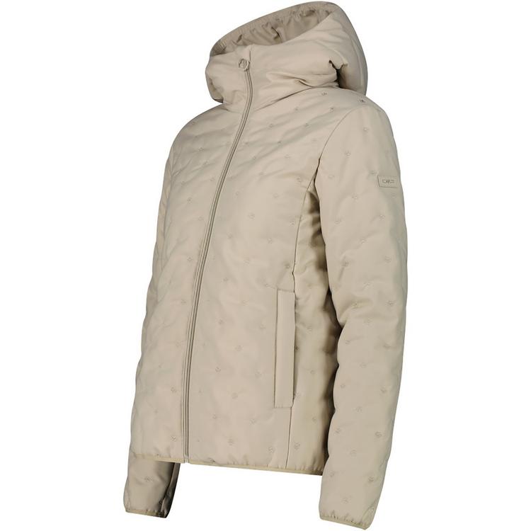 CMP CMP WOMAN JACKET FIX HOOD Outdoorjacke Damen - Khaki1616 - 1 | SportScheck