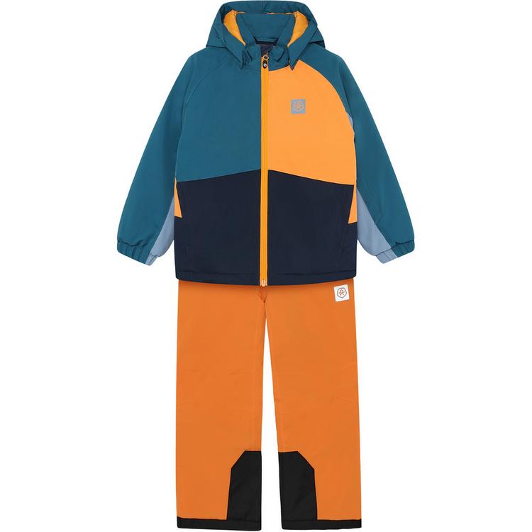COLORKIDS COLORKIDS Colorblock Skijacke Kinder - Petrol - 0 | SportScheck