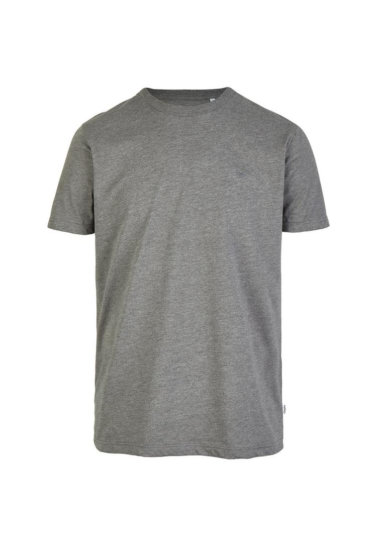 Cleptomanicx Cleptomanicx Basic T-Shirt Herren - Heather Forged Iron - 0 | SportScheck