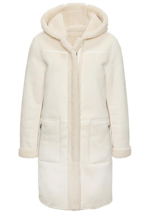 FRENCH CONNECTION Lederimitatjacke Kunstlederjacke Damen