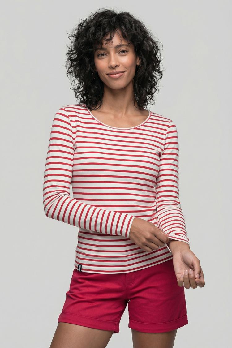 ALIFE AND KICKIN ALIFE AND KICKIN BerthaAK A Langarmshirt Damen - fuchsia - 0 | SportScheck