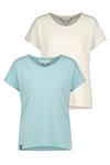 ALIFE AND KICKIN SofiaAK A T-Shirt Damen - ice / white