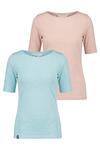 ALIFE AND KICKIN HildeAK A T-Shirt Damen - ice / blossom