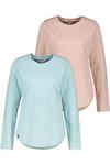 ALIFE AND KICKIN LeabellaAK A Langarmshirt Damen - ice / blossom