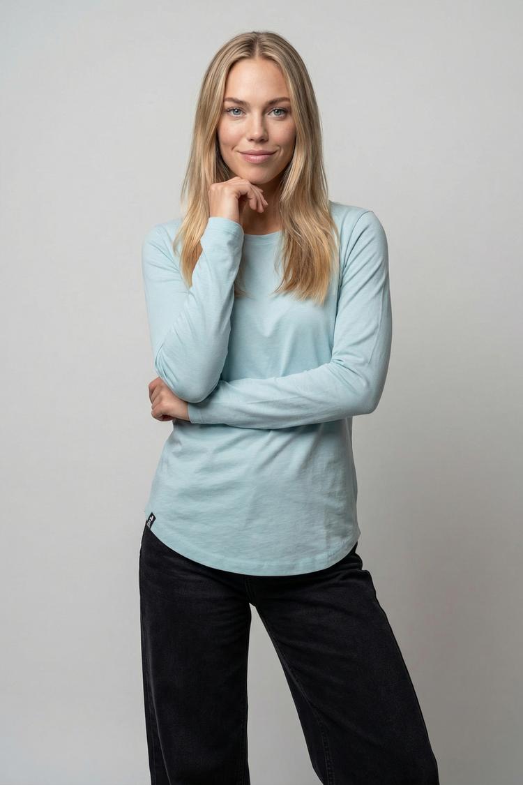 ALIFE AND KICKIN ALIFE AND KICKIN LeabellaAK A Langarmshirt Damen - ice / blossom - 0 | SportScheck