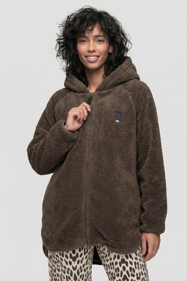 ALIFE AND KICKIN ALIFE AND KICKIN DominiqueAK T Sweatjacke Damen - chocolate chip - 0 | SportScheck