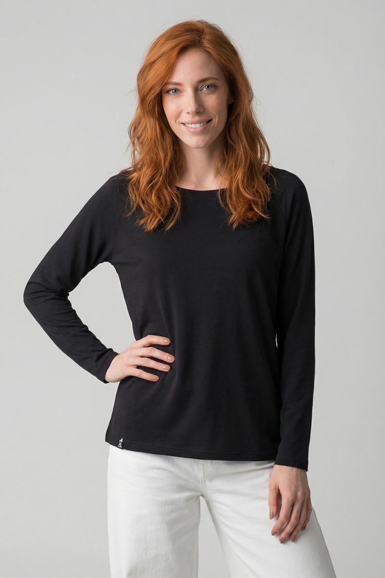 ALIFE AND KICKIN ALIFE AND KICKIN GaiaAK P Langarmshirt Damen - We Are Alife JPN - black - 0 | SportScheck