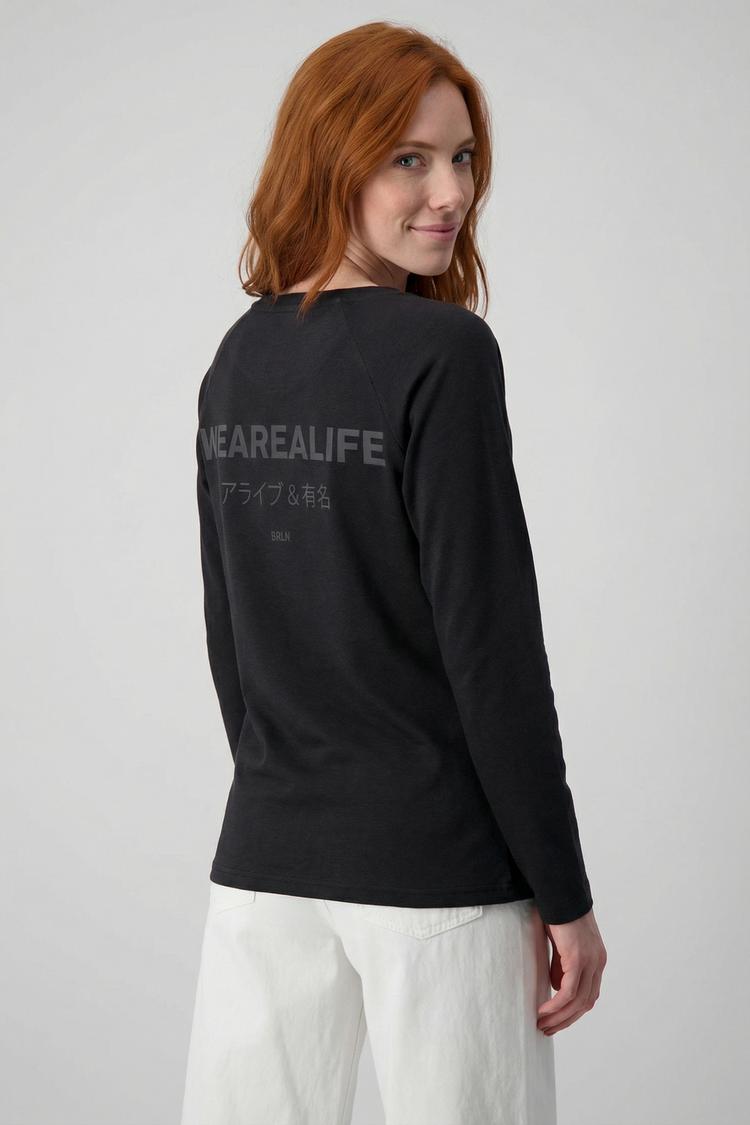 ALIFE AND KICKIN ALIFE AND KICKIN GaiaAK P Langarmshirt Damen - We Are Alife JPN - black - 1 | SportScheck