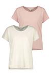 ALIFE AND KICKIN SofiaAK A T-Shirt Damen - white / blossom