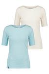 ALIFE AND KICKIN HildeAK A T-Shirt Damen - ice / white