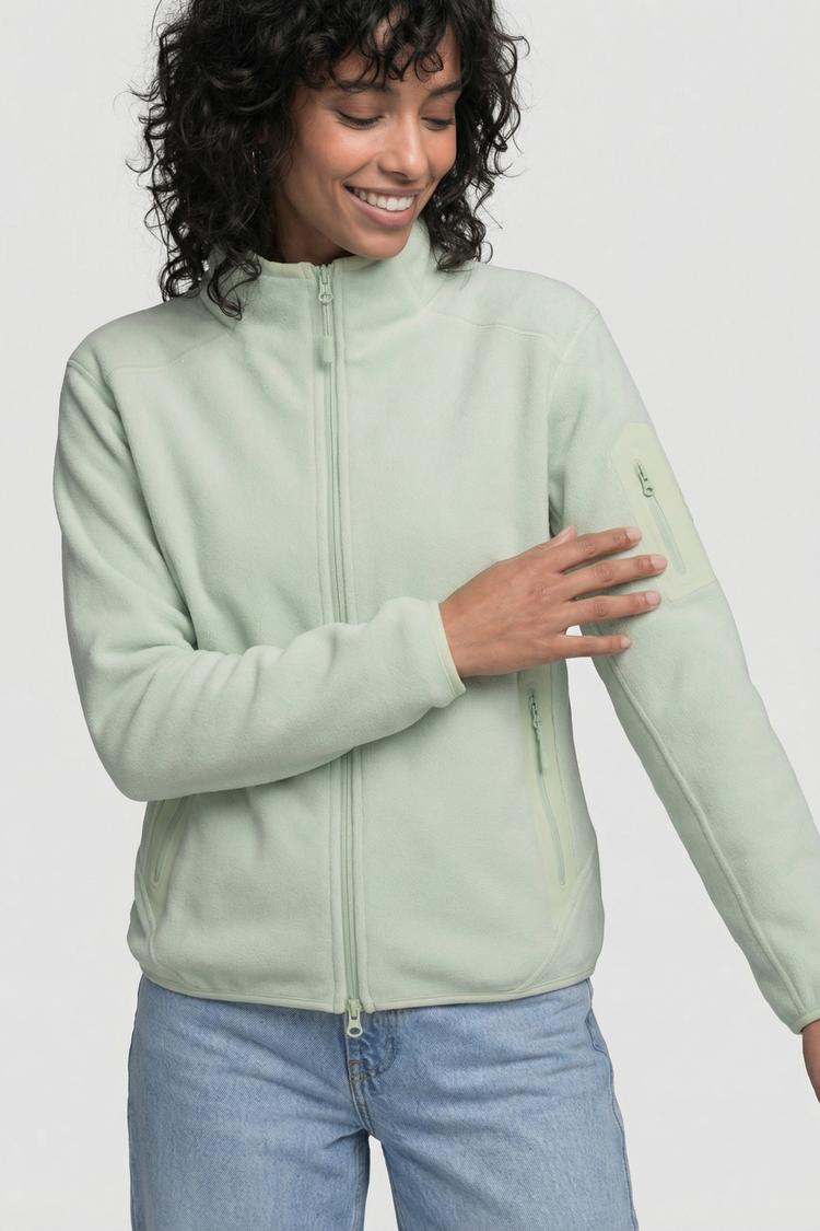 ALIFE AND KICKIN ALIFE AND KICKIN SagaAK F Fleecejacke Damen - lime green - 2 | SportScheck