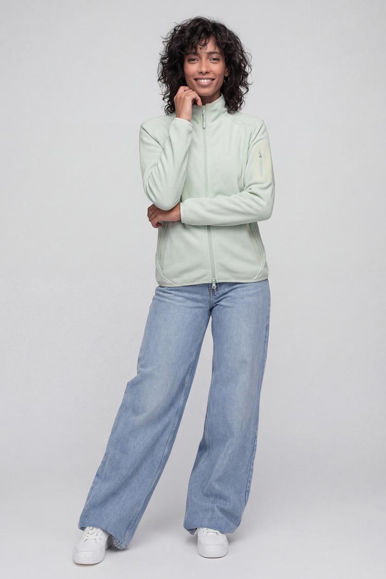 ALIFE AND KICKIN ALIFE AND KICKIN SagaAK F Fleecejacke Damen - lime green - 4 | SportScheck