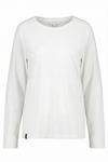 ALIFE AND KICKIN GaiaAK P Langarmshirt Damen - With All Your Heart - white
