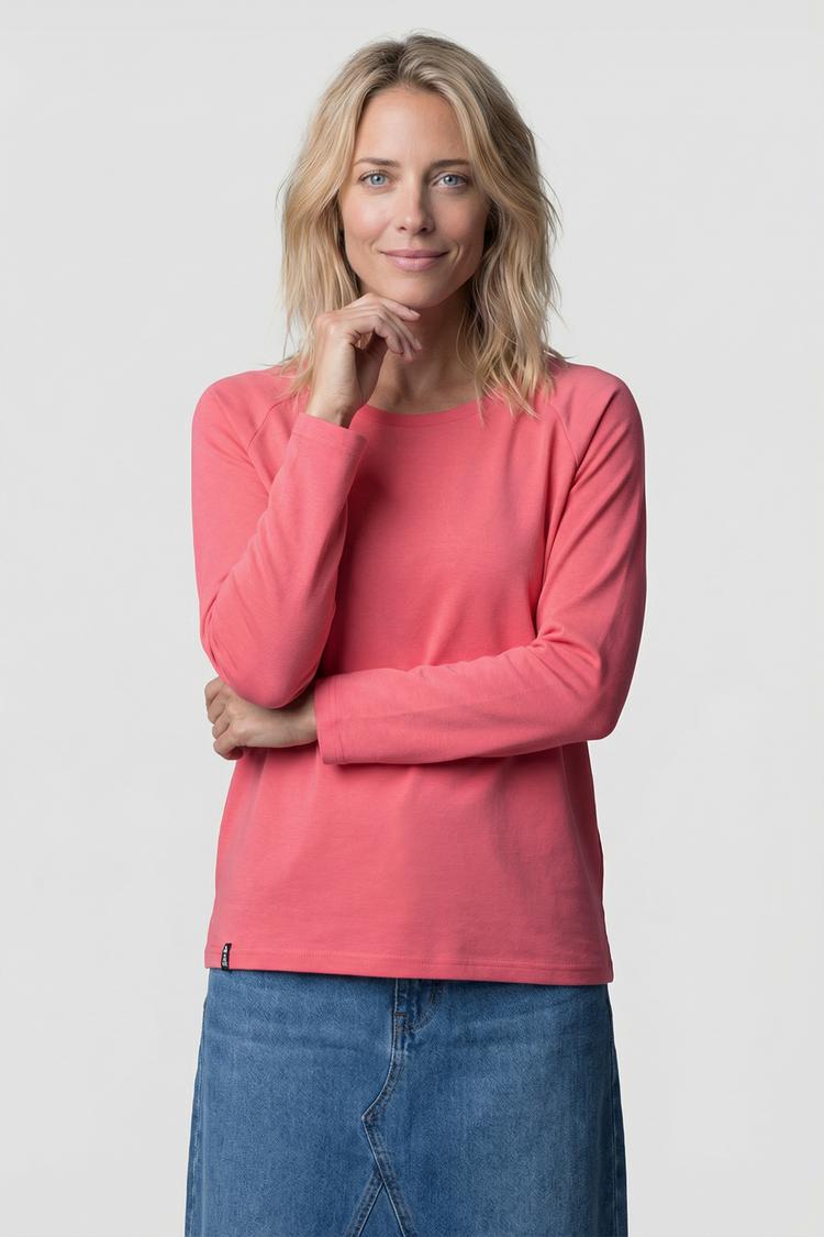 ALIFE AND KICKIN ALIFE AND KICKIN GaiaAK P Langarmshirt Damen - We Are Alife Elegance - kamelie - 0 | SportScheck
