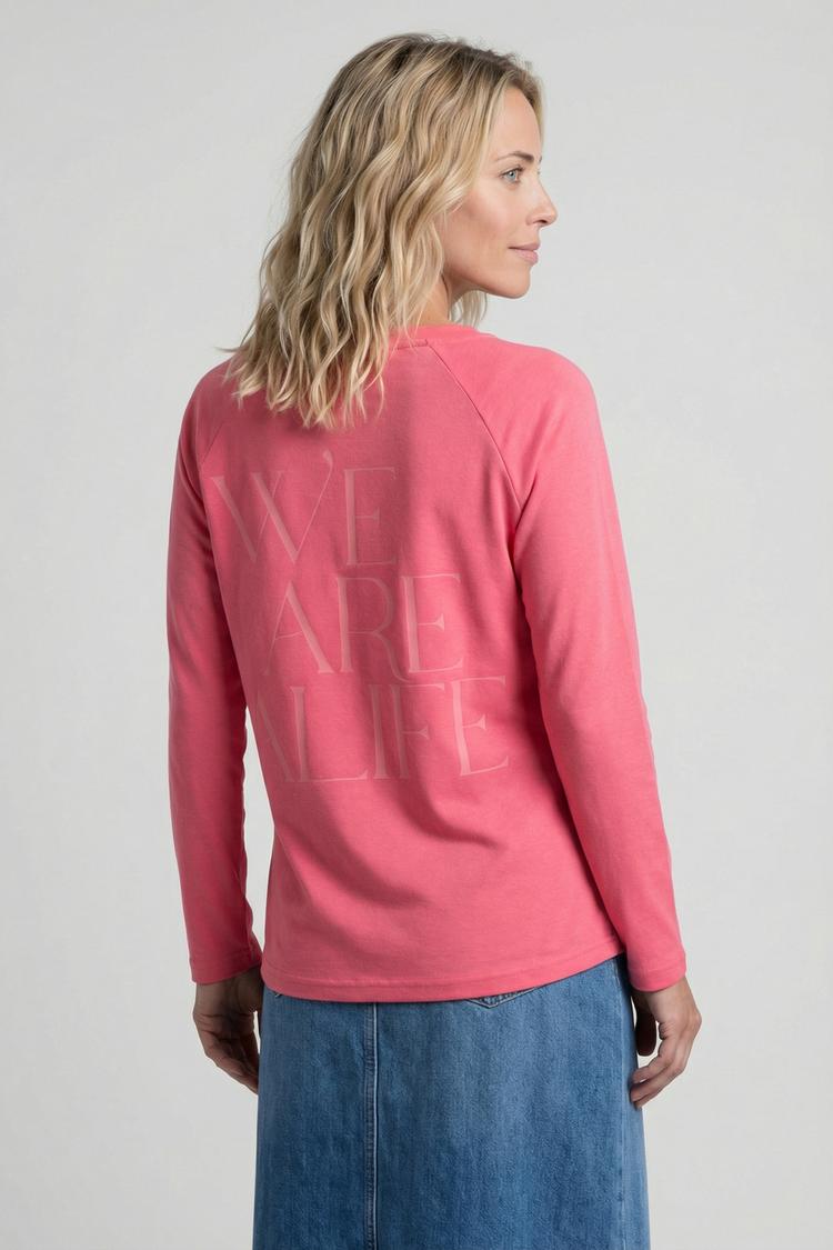 ALIFE AND KICKIN ALIFE AND KICKIN GaiaAK P Langarmshirt Damen - We Are Alife Elegance - kamelie - 1 | SportScheck