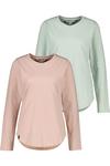 ALIFE AND KICKIN LeabellaAK A Langarmshirt Damen - blossom / fresh mint
