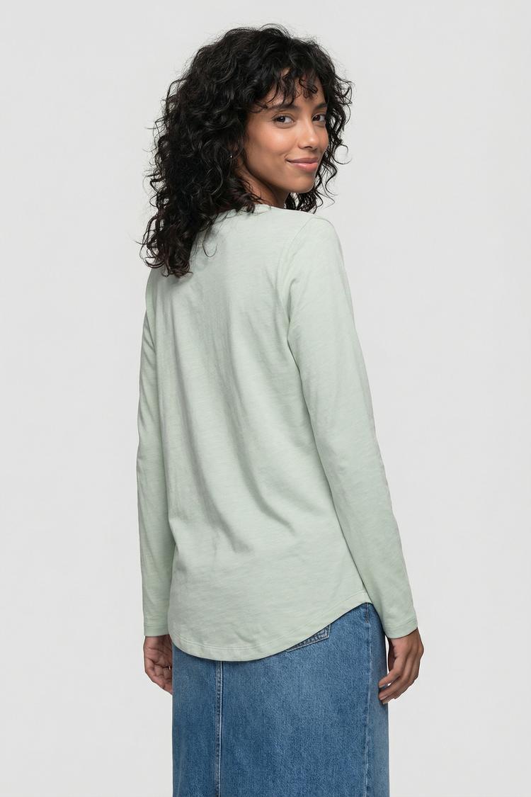 ALIFE AND KICKIN ALIFE AND KICKIN LeabellaAK A Langarmshirt Damen - blossom / fresh mint - 3 | SportScheck