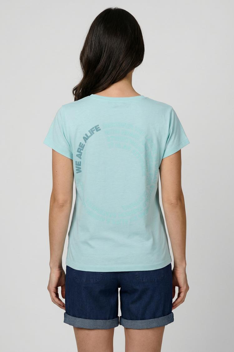 ALIFE AND KICKIN ALIFE AND KICKIN SofiaAK P T-Shirt Damen - Streetware Circle - ice - 1 | SportScheck
