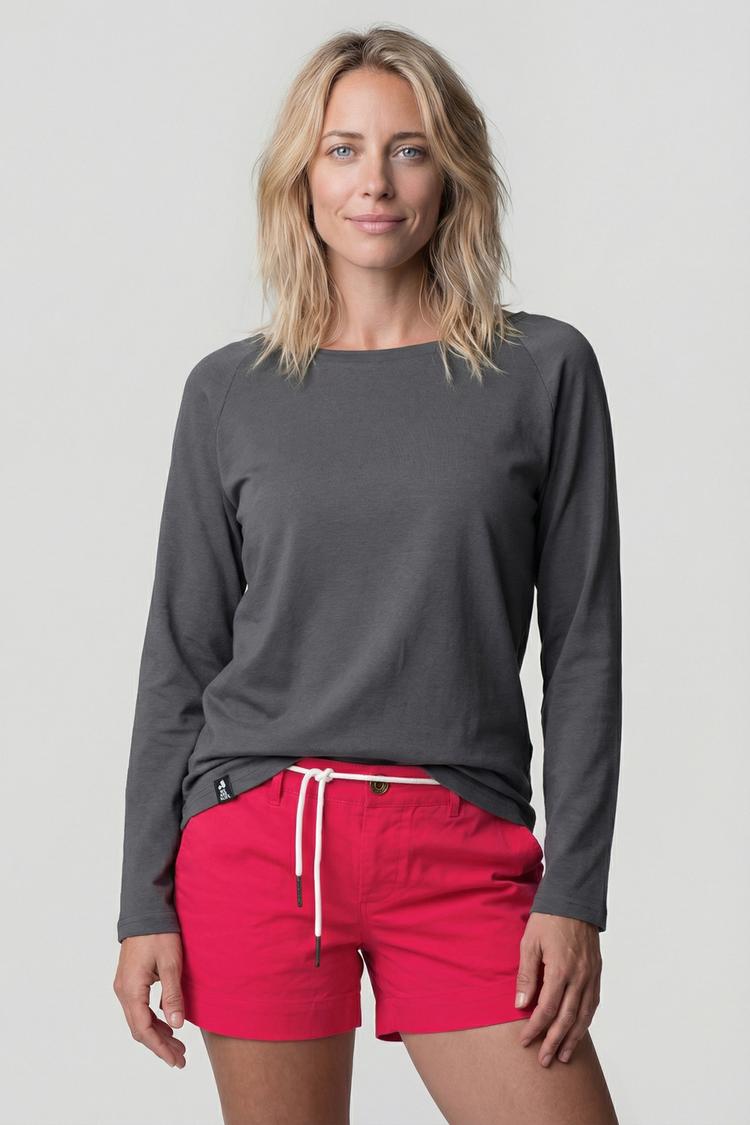 ALIFE AND KICKIN ALIFE AND KICKIN GaiaAK P Langarmshirt Damen - Alife - iron gate - 0 | SportScheck