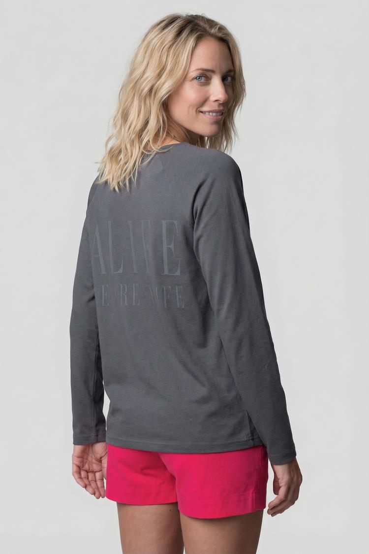 ALIFE AND KICKIN ALIFE AND KICKIN GaiaAK P Langarmshirt Damen - Alife - iron gate - 1 | SportScheck
