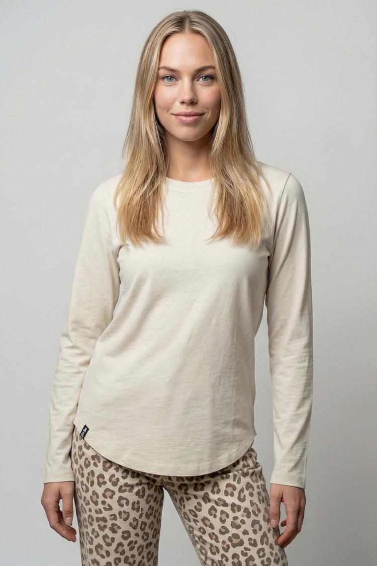 ALIFE AND KICKIN ALIFE AND KICKIN LeabellaAK A Langarmshirt Damen - white / fresh mint - 0 | SportScheck