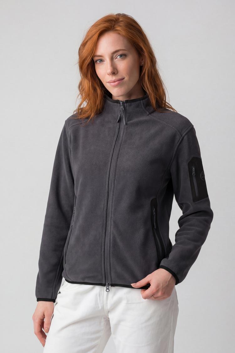 ALIFE AND KICKIN ALIFE AND KICKIN SagaAK F Fleecejacke Damen - dark grey - 0 | SportScheck