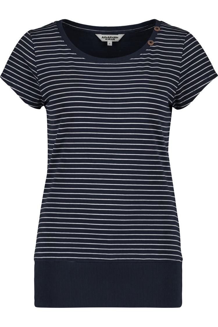 ALIFE AND KICKIN ALIFE AND KICKIN AdelineAK P T-Shirt Damen - marine - 0 | SportScheck