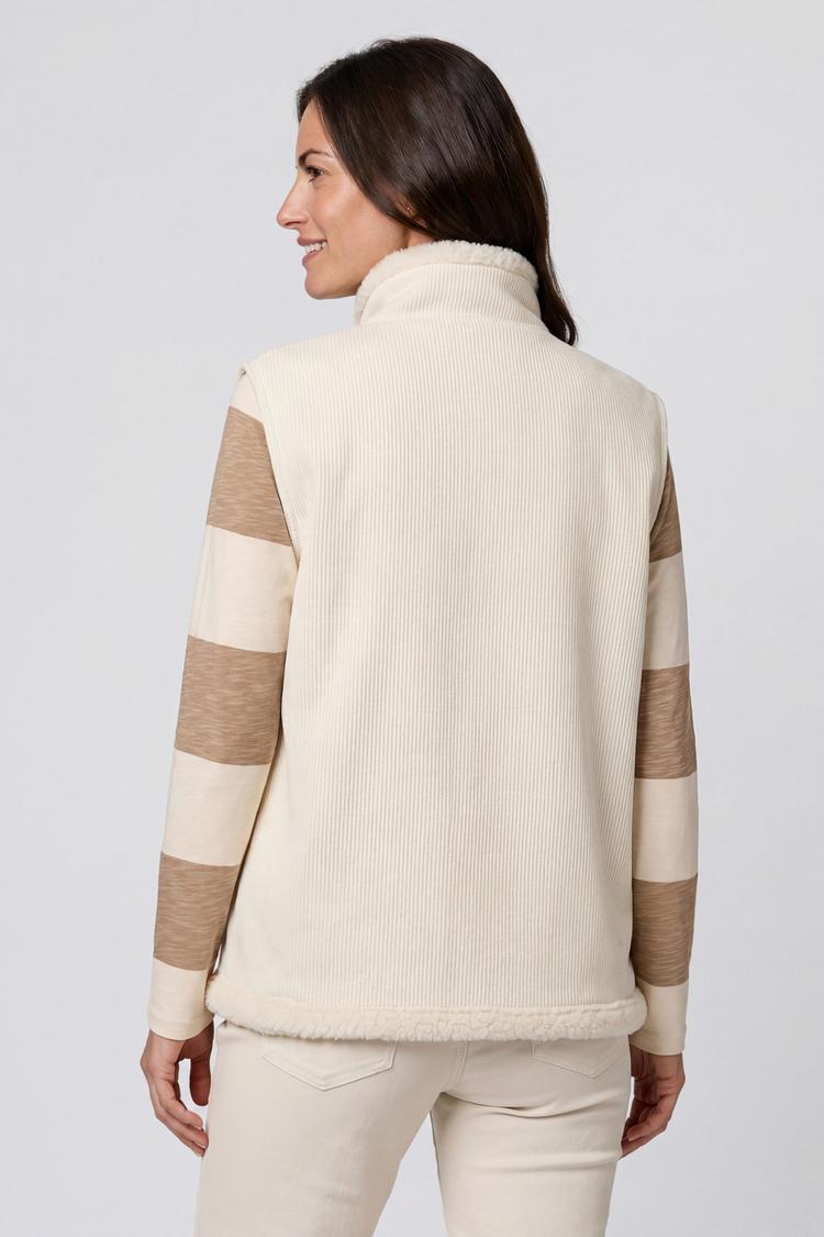 ALIFE AND KICKIN ALIFE AND KICKIN EstherAK T Steppweste Damen - off white - 1 | SportScheck