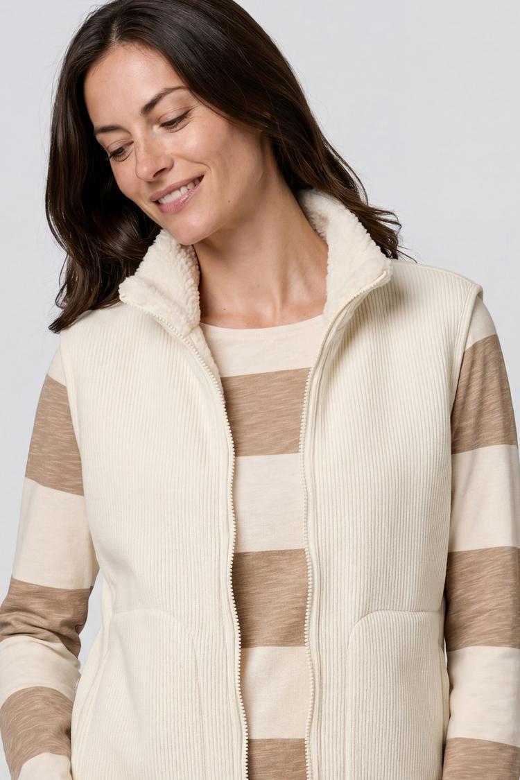 ALIFE AND KICKIN ALIFE AND KICKIN EstherAK T Steppweste Damen - off white - 2 | SportScheck