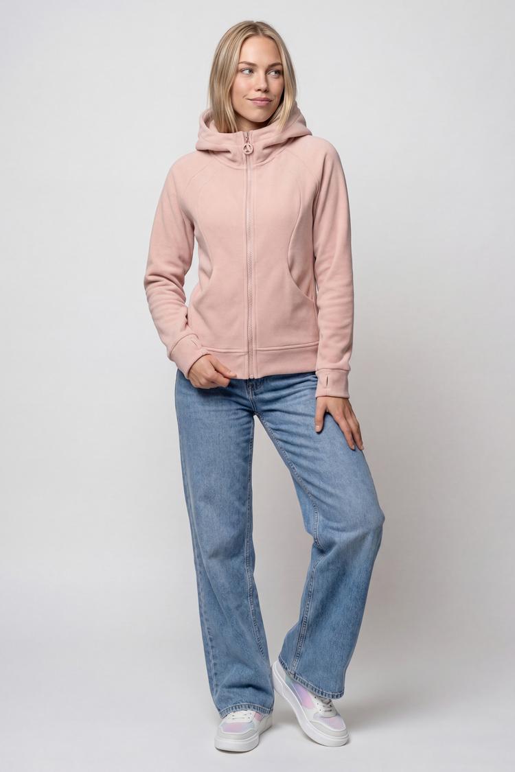 ALIFE AND KICKIN ALIFE AND KICKIN AyuAK F Fleecejacke Damen - sakura pink - 4 | SportScheck